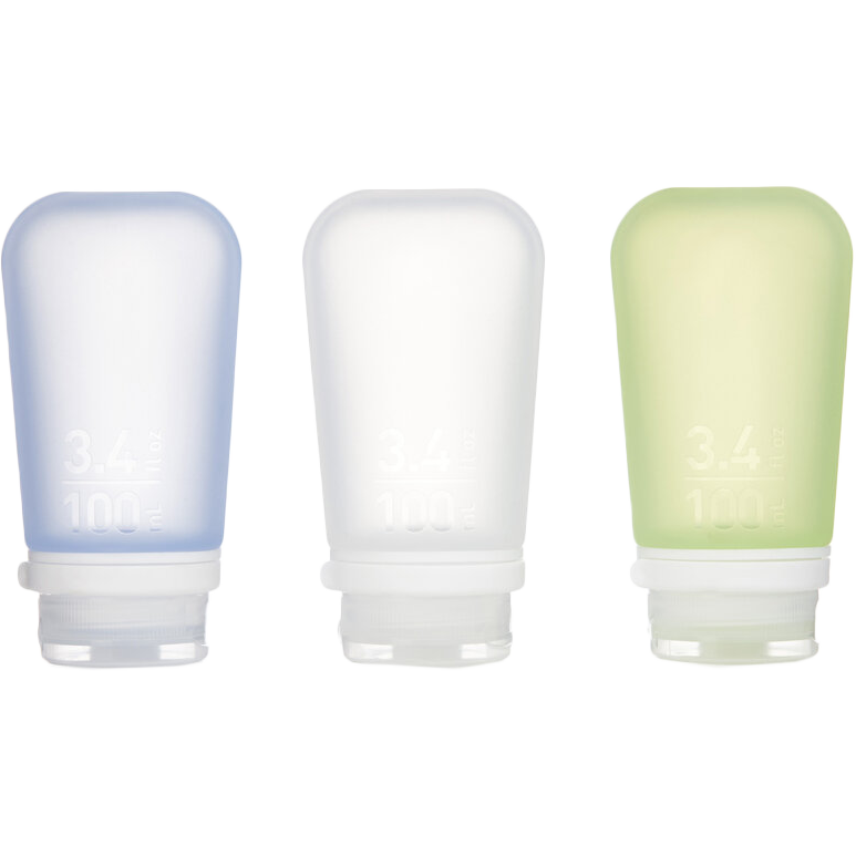 GoToob+ Squeezable Silicone Travel Bottle 3.4 oz (3 Pack), Featured Image