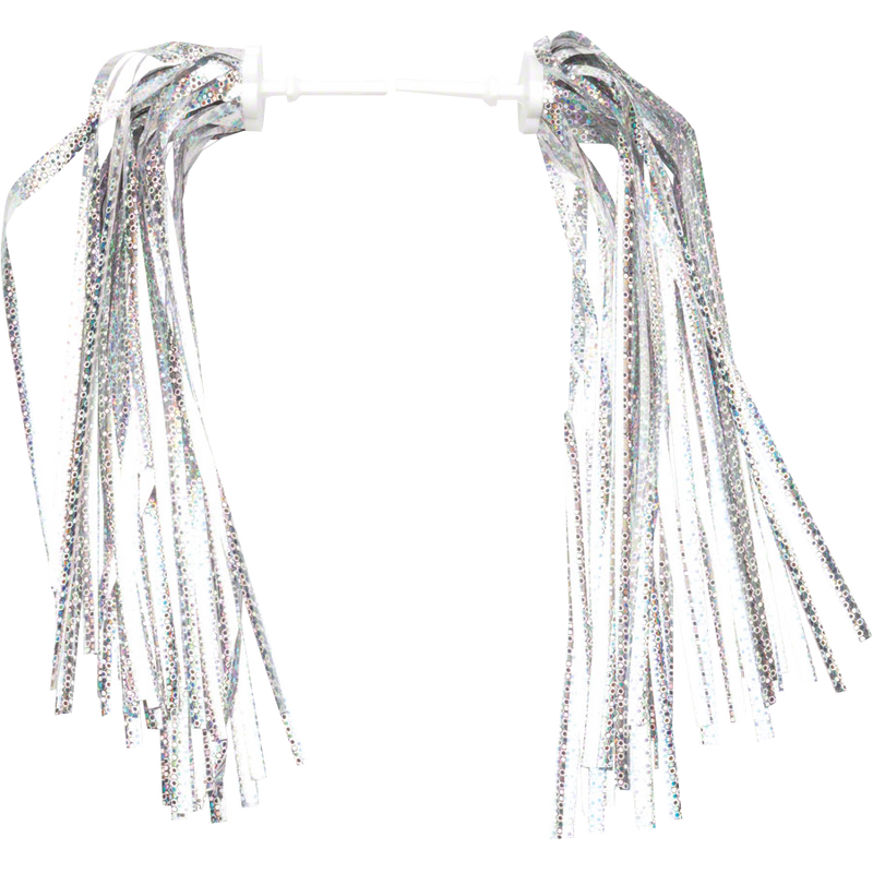 Kid's Bike Streamers - Silver/Platinum, Featured Image
