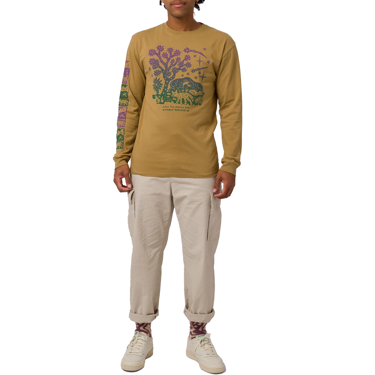 Joshua Tree Woodcut Long Sleeve Tee alternate view