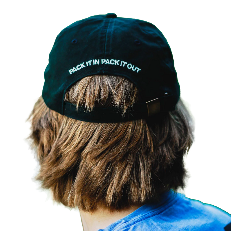 Men's Leave No Track Pack It Out Hat, Parks Project Men's Leave No Track Pack It Out Hat Black back
