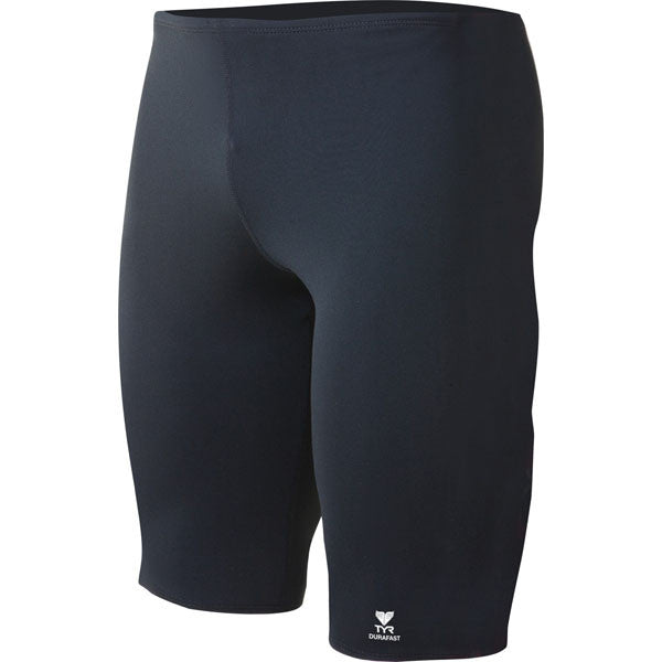 Men's Durafast Elite Solid Jammer - Black alternate view