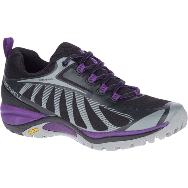 Women's Siren Edge 3 Waterproof - Wide, Merrell Women's Siren Edge 3 Waterproof - Wide Black/Acai