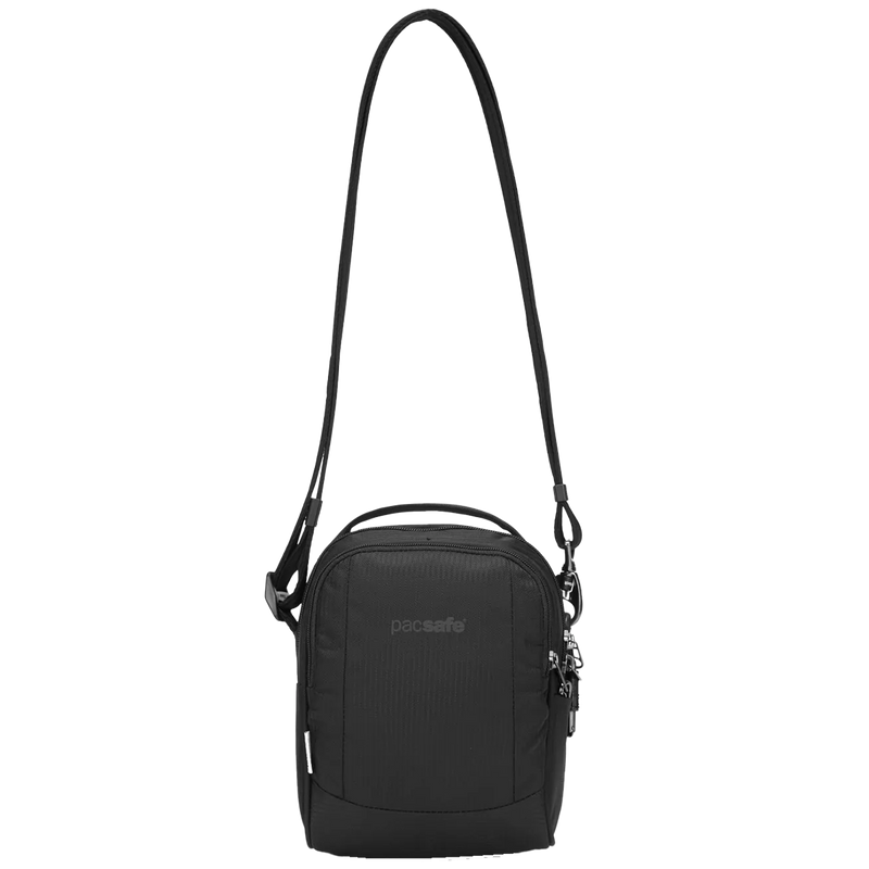 Metrosafe LS100 ECONYL Crossbody, Pacsafe-Outpac Designs Metrosafe LS100 ECONYL Crossbody black