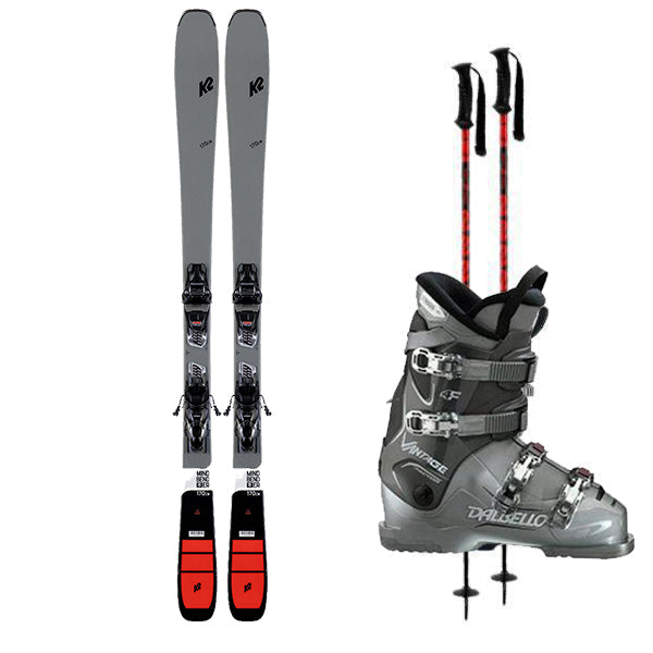 K2 Men's Mindbender RX Sport Ski Package – Sports Basement