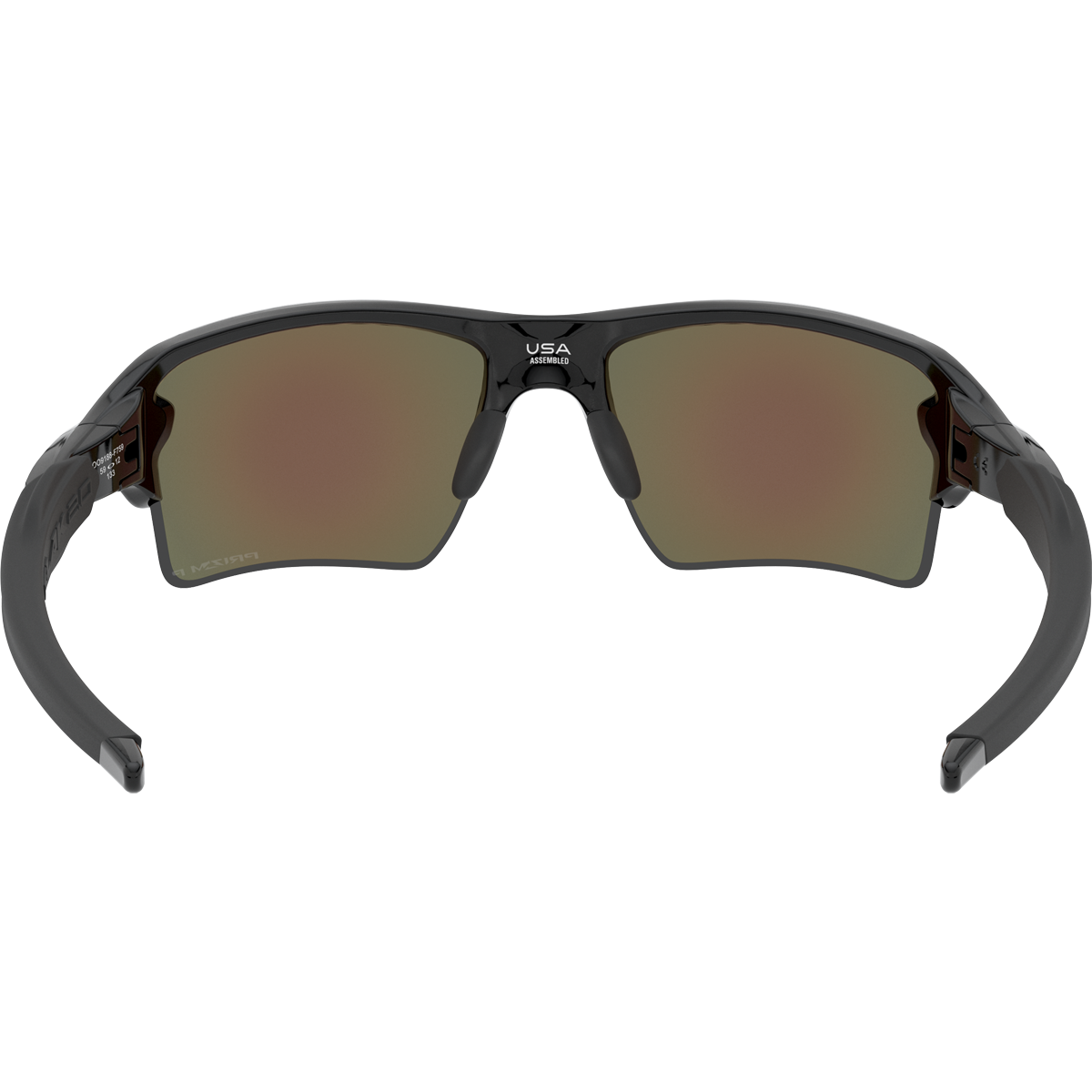 Flak 2.0 XL - Polished Black/Prizm Sapphire Polarized alternate view