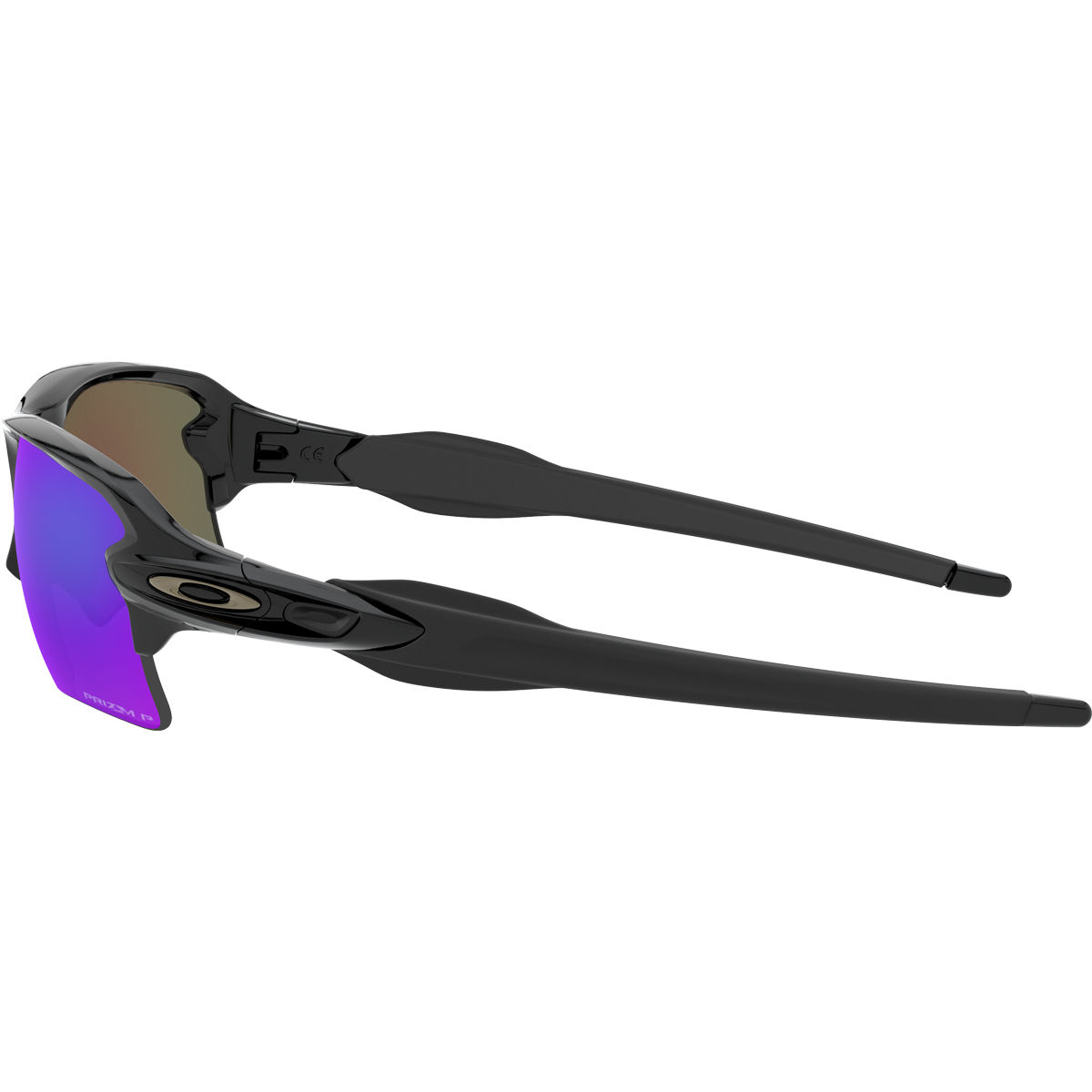 Flak 2.0 XL - Polished Black/Prizm Sapphire Polarized alternate view