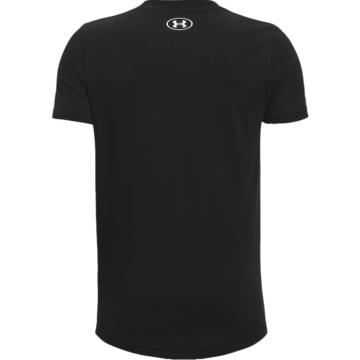 Youth Sportstyle Left Chest Short Sleeve, Under Armour Youth Sportstyle Left Chest Short Sleeve black back