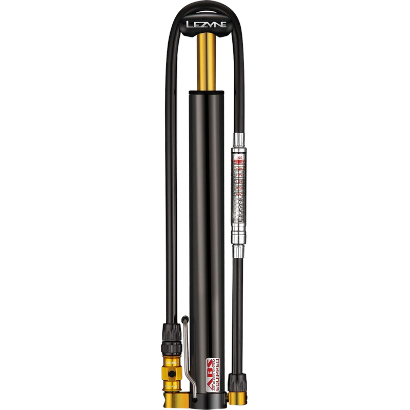 Micro Floor Drive HV, Lezyne Micro Floor Drive HV Black/Hi Gloss back