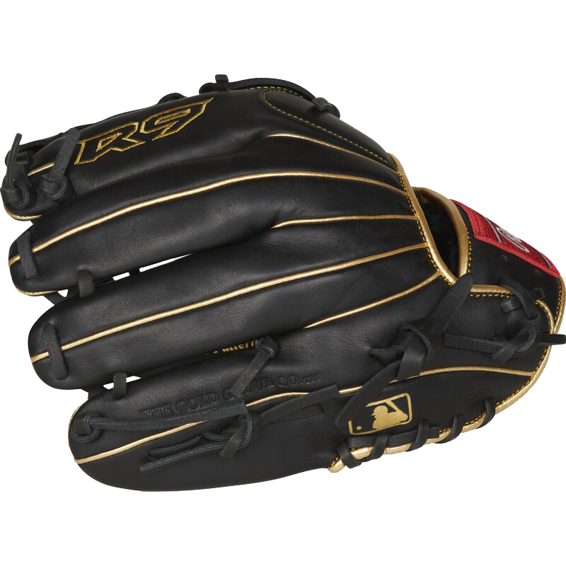 R9 P - 12" 2-PC Solid Web - Right-Hand Throw, Rawlings R9 12" 2-pc Web - Right-Hand Throw