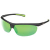 Matte Black/Polarized Green Mirror