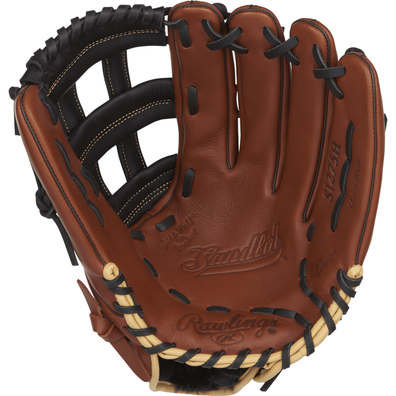 Sandlot Series OF - 12.75" Pro H-Web, Rawlings Sandlot 12.75" H Web
