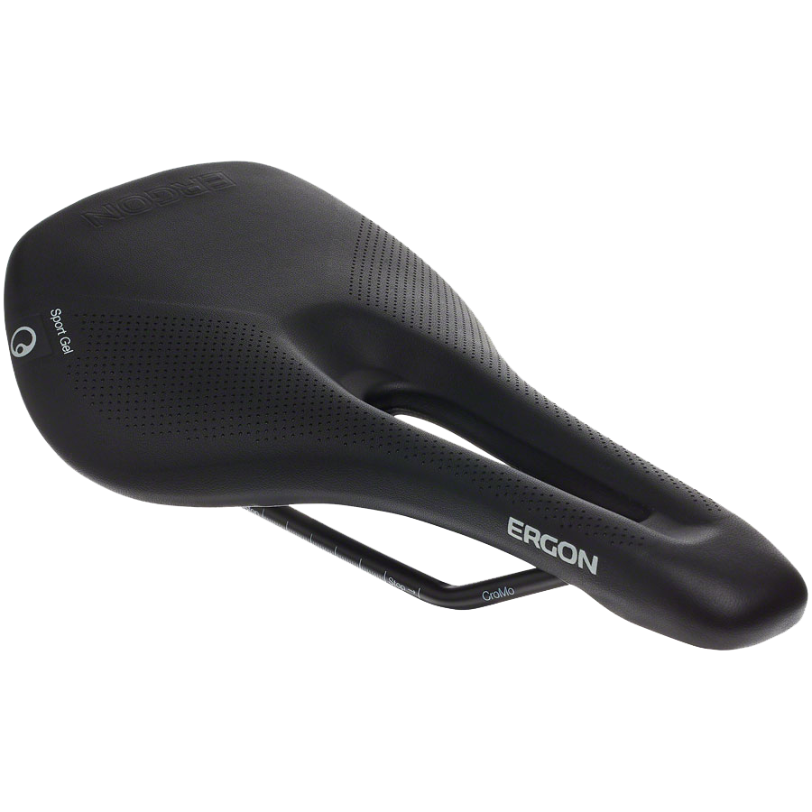Ergon SR Sport Gel Saddle and Tape - Chromoly/Black, Women's - M/L One