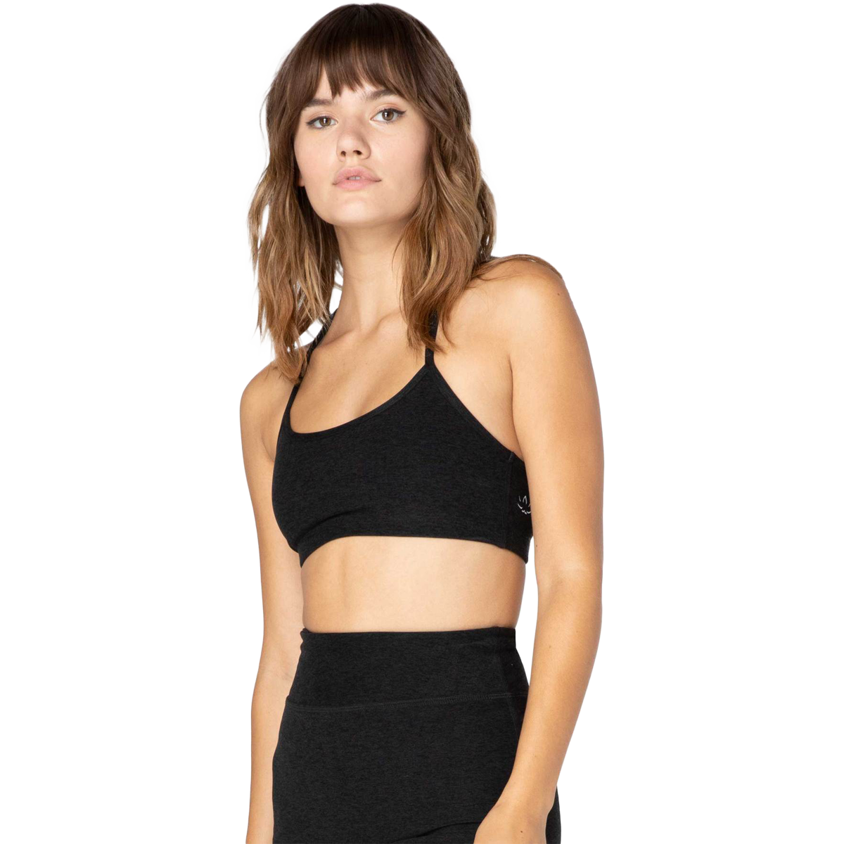 Women's Spacedye Slim Racerback Bra alternate view