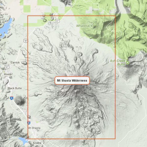 Mt Shasta Wilderness alternate view