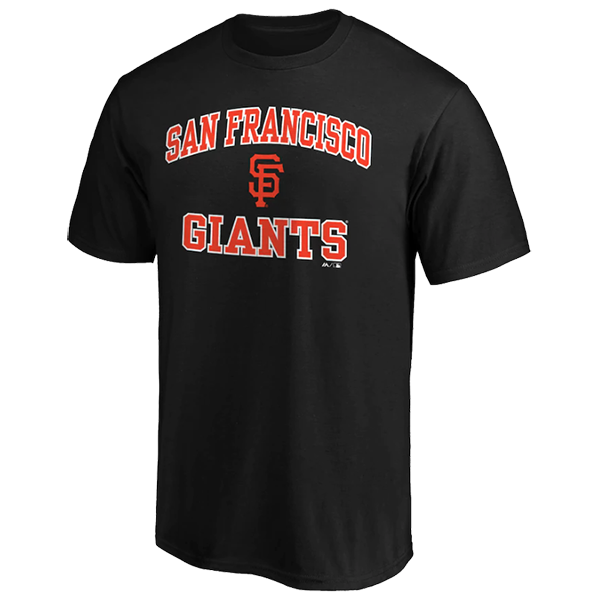 Men's Giants Cotton Heart and Soul Tee, Featured Image