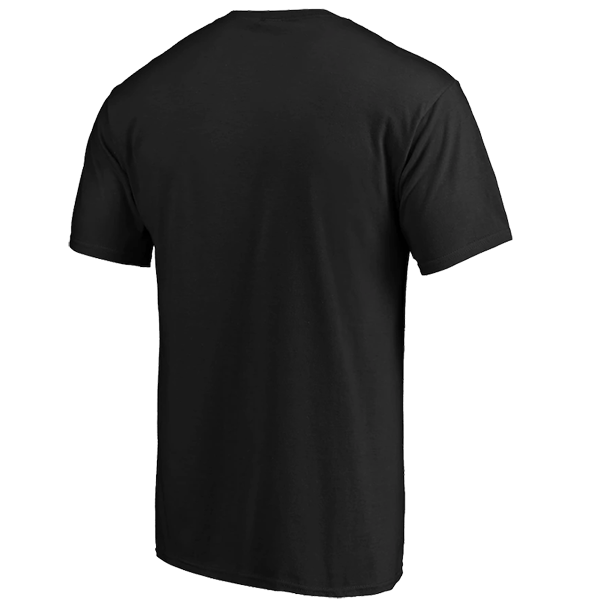 Men's Giants Cotton Heart and Soul Tee, Fanatics Men's Giants Cotton Heart and Soul Tee Black Alt View Back