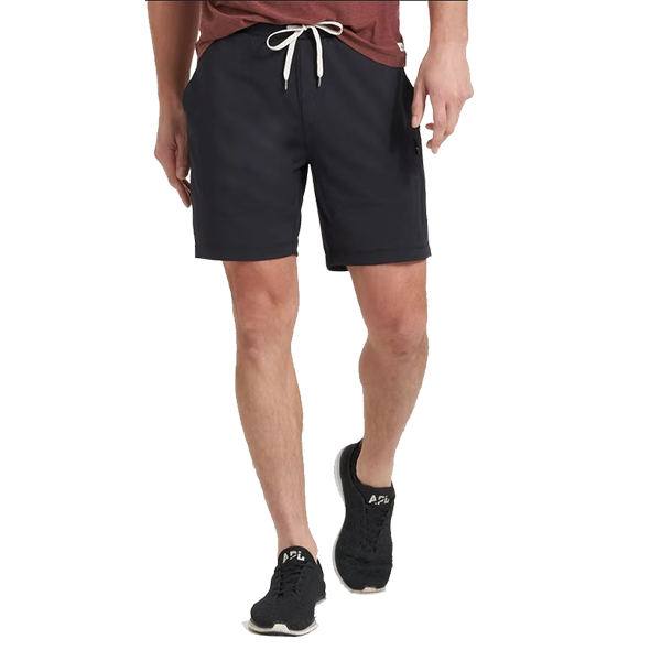 Men's Sunday Performance Short, Vuori Men's Sunday Performance Short BLK-Black Alt View Model Front