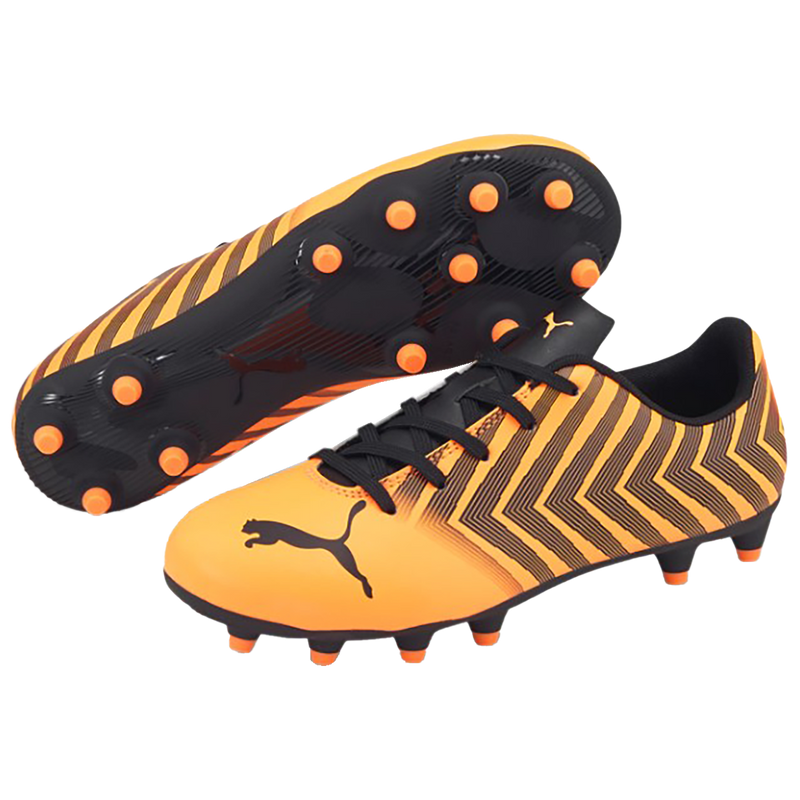 Toddler Tacto II FG/AG, Puma Toddler Tacto II FG/AG 01-Neon Citrus/Black Alt View Pair