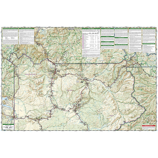 Yellowstone Map alternate view