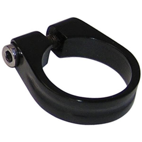 X-Lite Seat Clamp,28.6,21G Alloy - Black, Featured Image