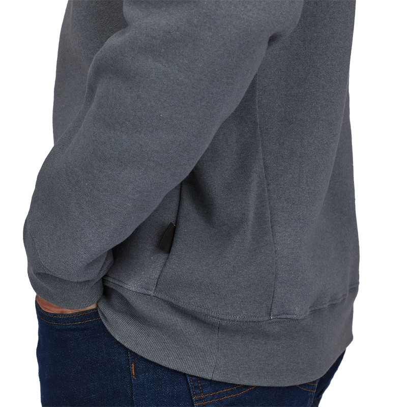 Men's 73 Skyline Uprisal Crew Sweatshirt, Patagonia Men's 73 Skyline Uprisal Crew Sweatshirt PLGY-Plume Grey Alt View Hem