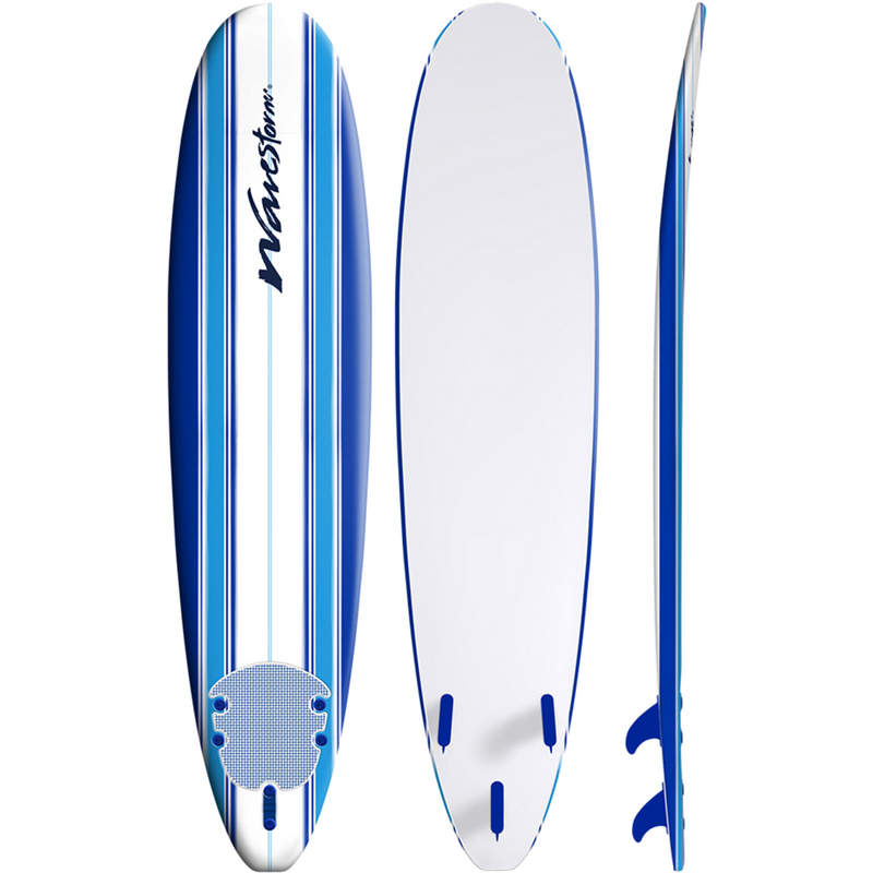 Wavestorm 8'0 Classic Surfboard with Leash, Featured Image