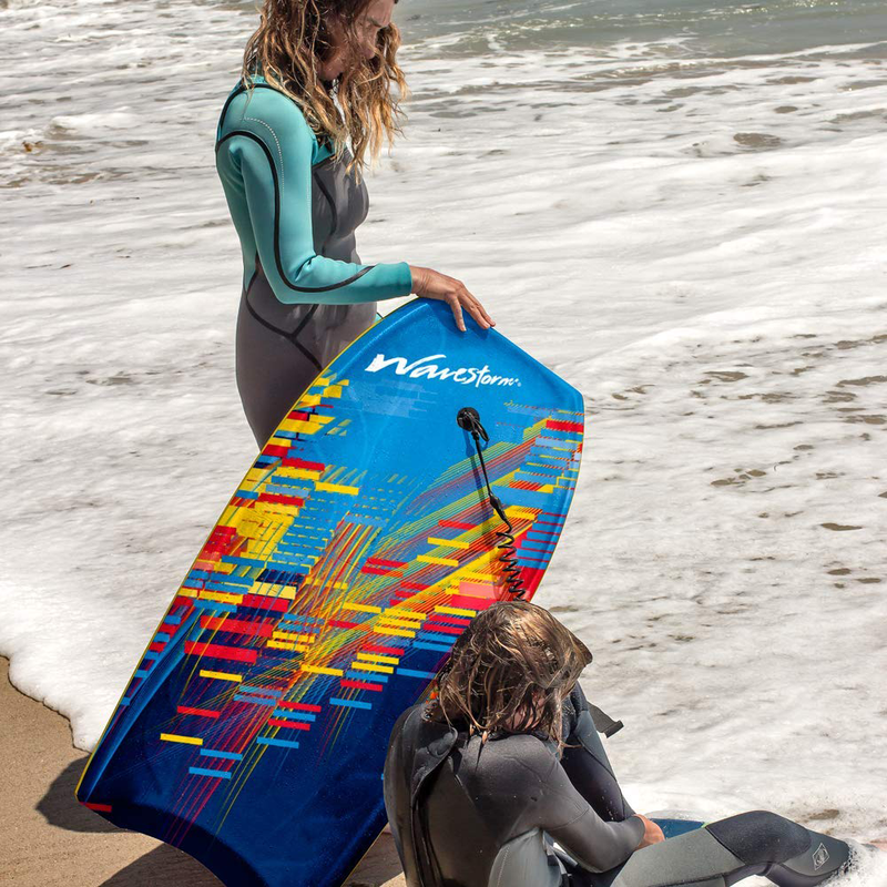 Wavestorm Bodyboard w/leash 40", Wavestorm International Wavestorm Bodyboard w/leash 40"