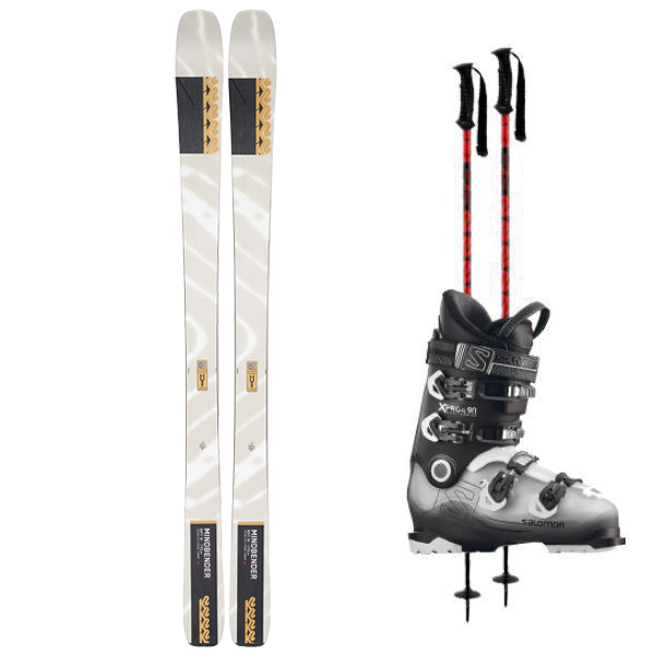 K2 Women's Mindbender 89Ti Premium Ski Package – Sports Basement