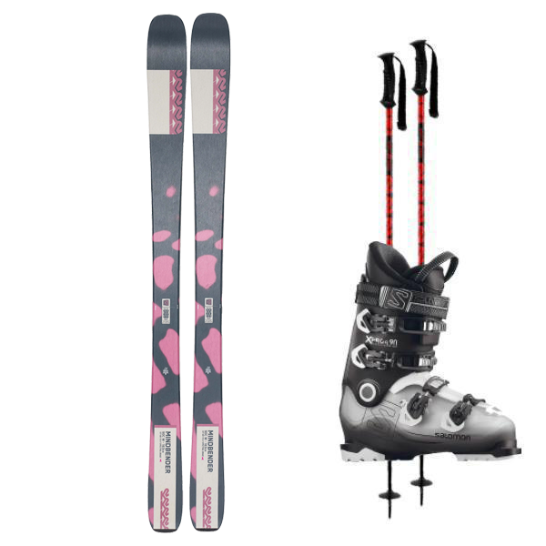 K2 Women's Mindbender 90C Premium Ski Package, Featured Image