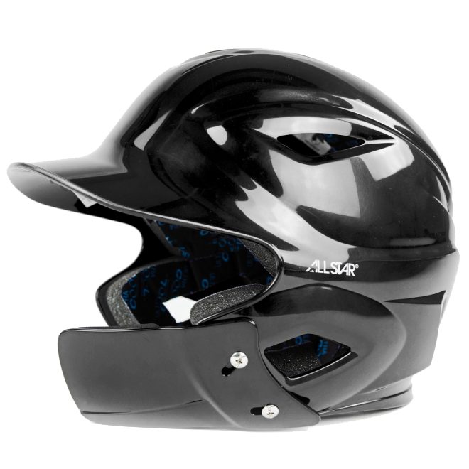 The Jawline Pro Faceguard Matte - Right Hand Bat alternate view
