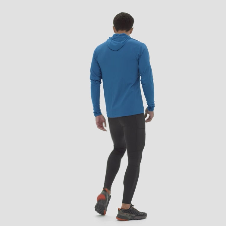 Men's Endless Run Tight, Patagonia Men's Endless Run Tight BLK-Black video