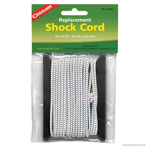 tent pole shock cord Coghlan's Replacement Shock Cord