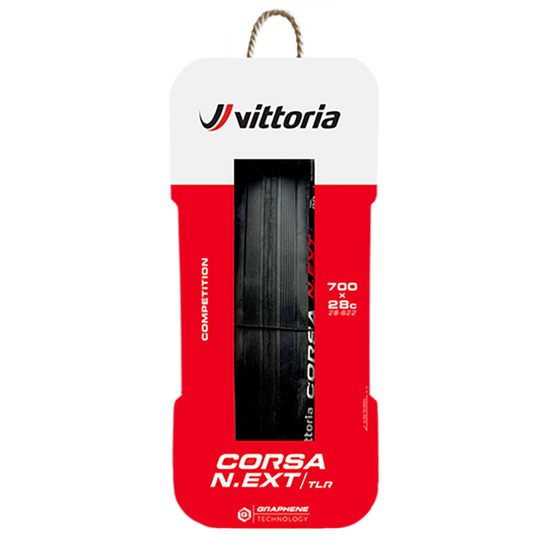 Corsa N.EXT G2.0 700 x 32 TLR Fold, Vittoria Corsa N.EXT G2.0 700 x 32 TLR Fold One Alt View Packaging