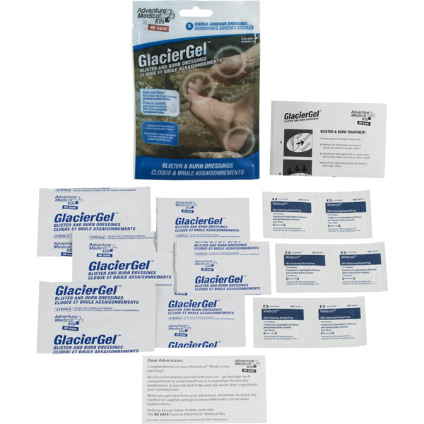 GlacierGel Blister and Burn Dressing, Adventure Medical GlacierGel Blister and Burn Dressing
