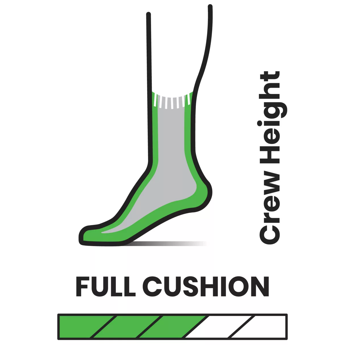 Performance Hike Full Cushion Crew alternate view