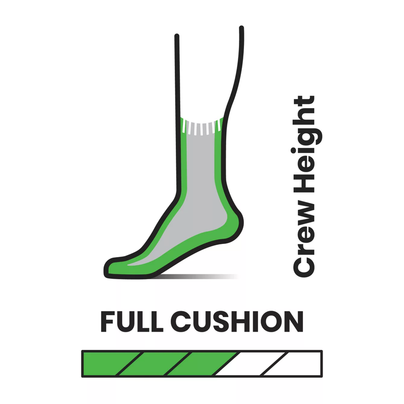 Classic Hike Full Cushion Crew, Smartwool Classic Hike Full Cushion Crew 052-Medium Gray
