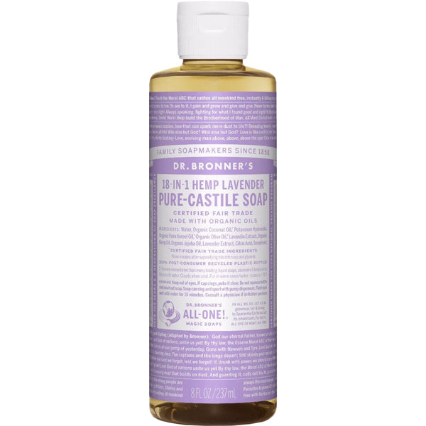 Pure-Castile Liquid Soap - 8 oz, Featured Image