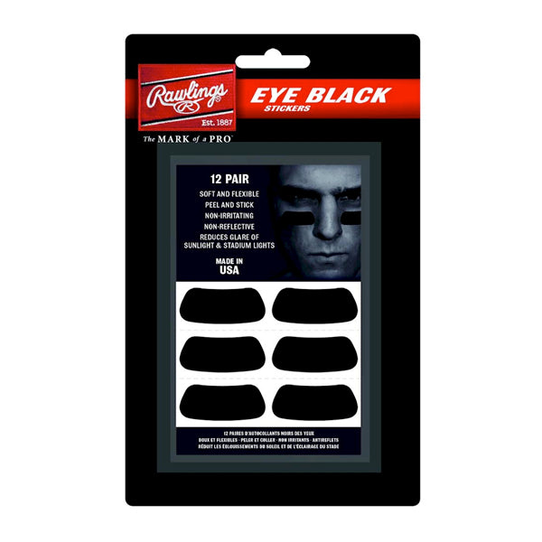 Eye Black Stickers (12 Pack) alternate view