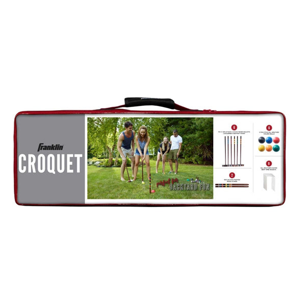 Family Croquet Set, Franklin Sports Family Croquet Set