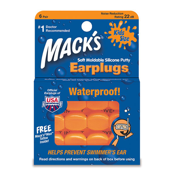 Kid's Soft Silicone Earplugs (6 Pair), Featured Image