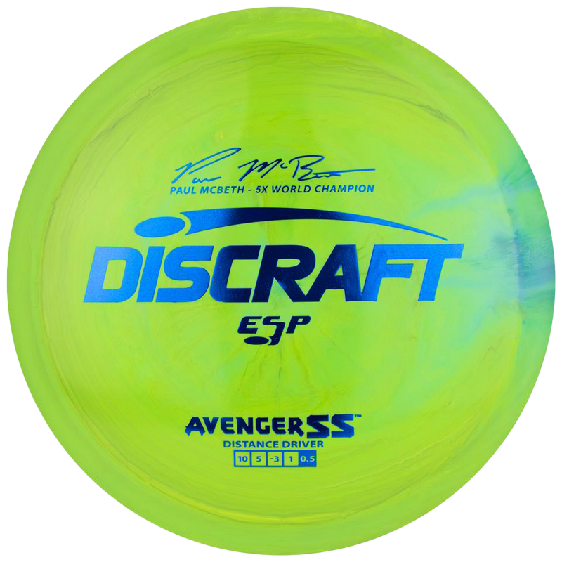 ESP Avenger SS Paul McBeth Signature Series 173-174g, Discraft ESP Avenger SS Paul McBeth SS 173-174g