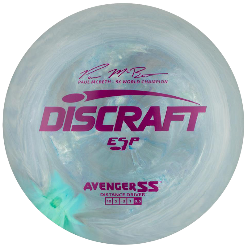 ESP Avenger SS Paul McBeth Signature Series 173-174g, Discraft ESP Avenger SS Paul McBeth SS 173-174g