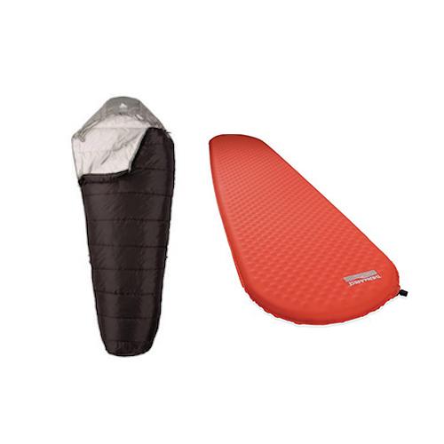 Women's Backpacking Sleeping Bag & Pad Combo alternate view
