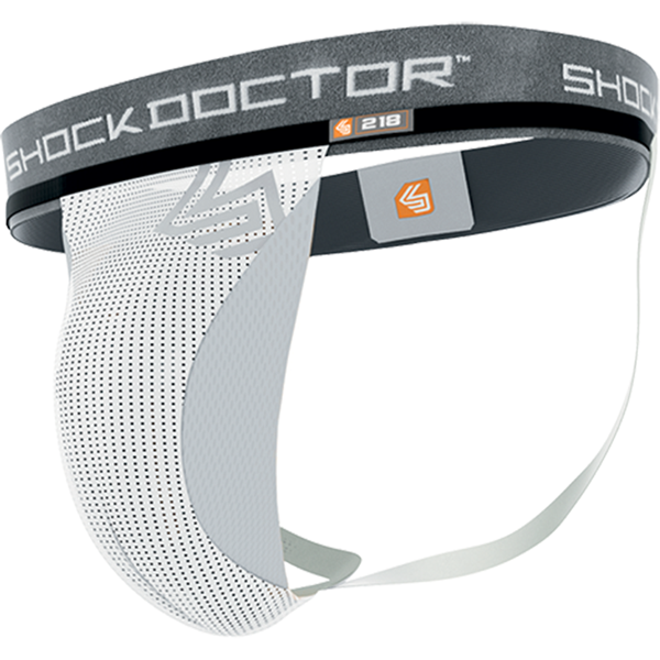 Core Supporter w/Cup Pocket - White, Featured Image