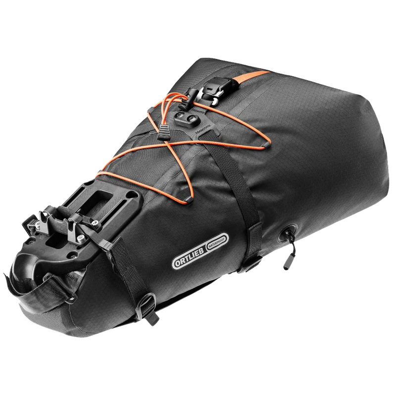 Seat Pack QR 13L Black, Ortlieb Seat Pack QR 13L Black Black Alt View Angle