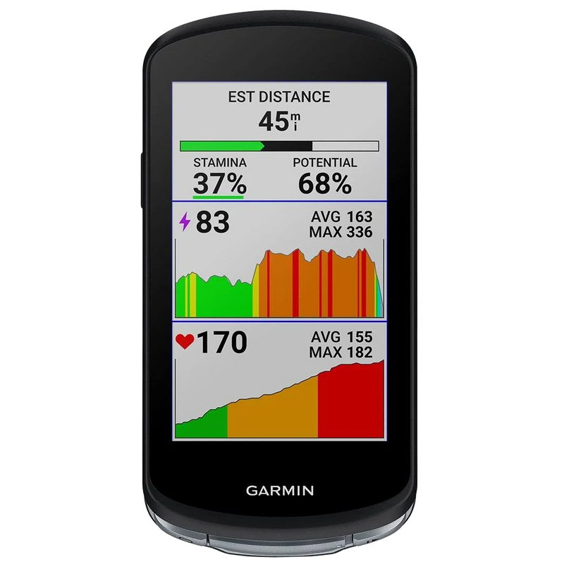 Edge 1040 Solar, Garmin Edge 1040 Solar One Alt View Distance
