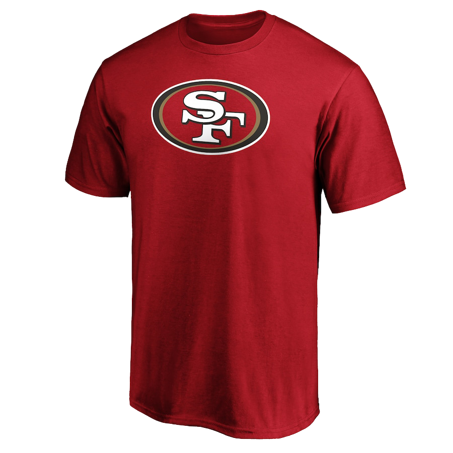 Men's 49ers Cotton Primary Logo Short Sleeve alternate view