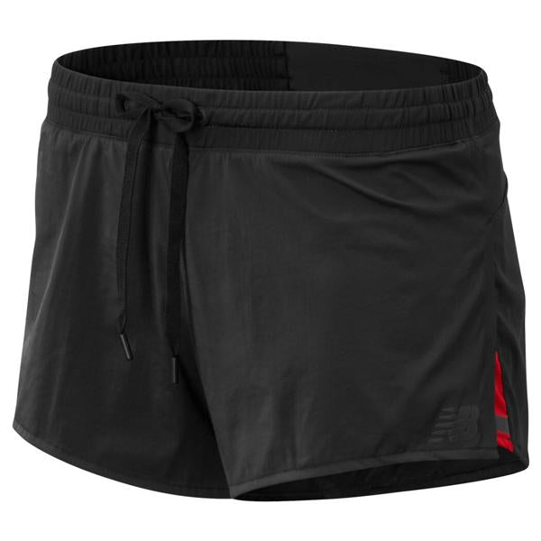 New Balance Women's Q Speed Track Short BK-Black