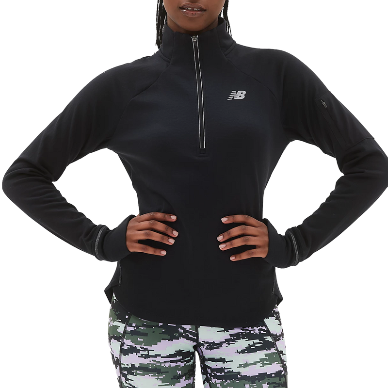 Women's NB Heat Grid 1/2 Zip, Featured Image