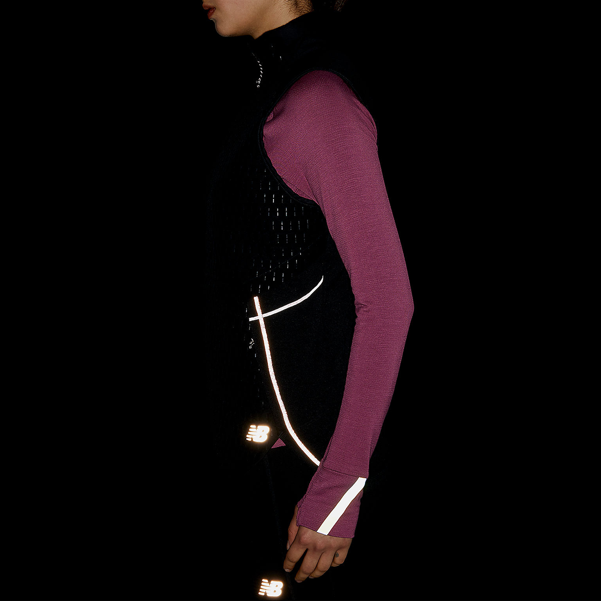 Women's NB Heat Grid Vest alternate view